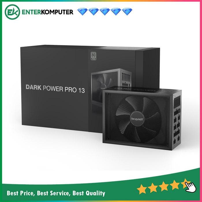 be quiet! DARK POWER PRO 13 1300W - Fully Modular - ATX 3.0 PCIe 5.0 - 80+ Titanium Certified - 10 Years Warranty - Number 1 PSU in Germany - foto 1