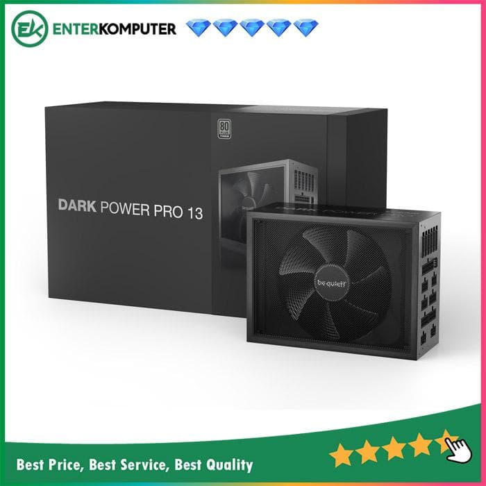 be quiet! DARK POWER PRO 13 1600W - Fully Modular - ATX 3.0 PCIe 5.0 - 80+ Titanium Certified - 10 Years Warranty - Number 1 PSU in Germany - foto 1
