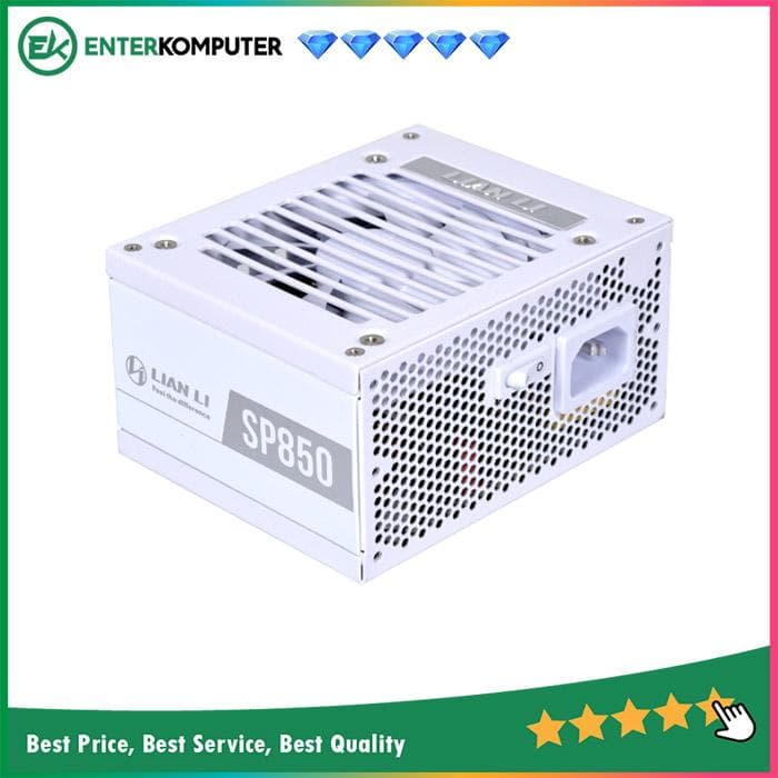 LIAN LI SP850 WHITE SFX Series - 850W Fully Modular - 80+ Gold Certified - 5 Years Warranty Replacement - foto 1