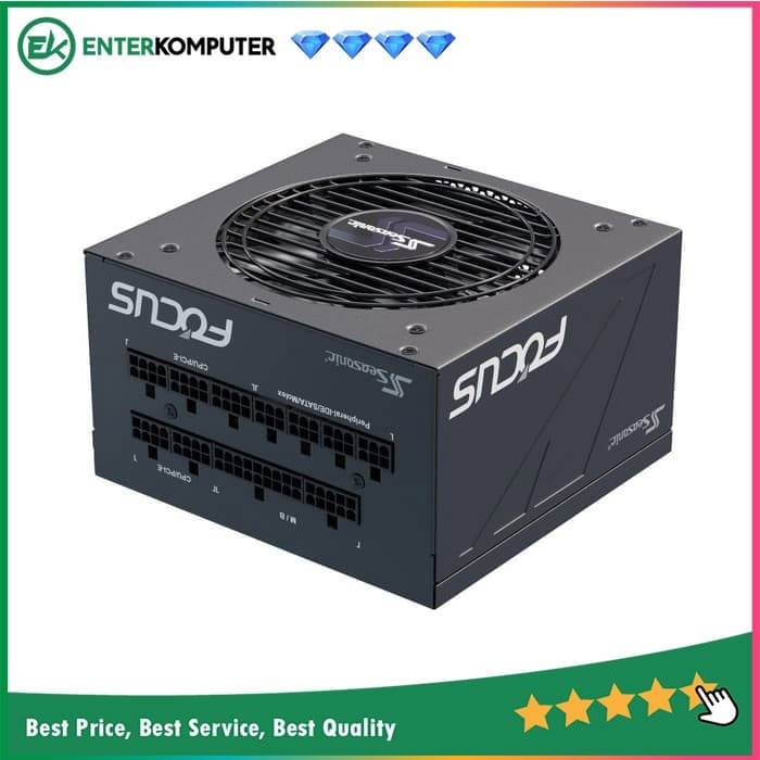 Seasonic Focus Gold GX-650 650W - Fully Modular - 80+ Gold Certified - 10 Years Warranty Replacement - foto 1