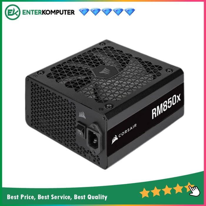Corsair RMX Series 850W ATX 3.1 Certified (PCIe5.1) 80+ Gold - Fully Modular - foto 1