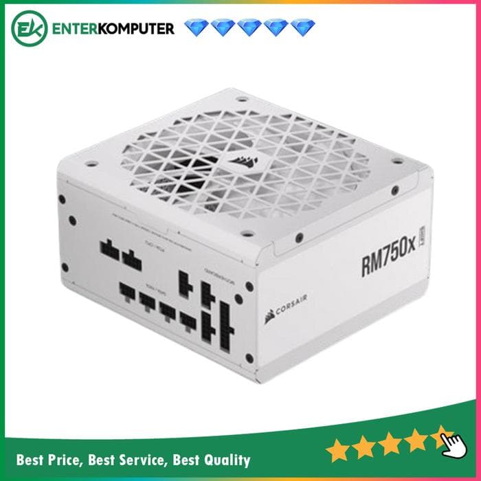 Corsair RMx SHIFT White Series 750W ATX 3.0 Certified (PCIe5.0) 80+ Gold - Fully Modular - foto 1