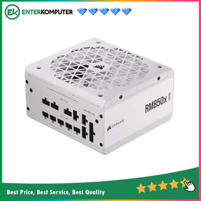 Corsair RMx SHIFT White Series 850W ATX 3.0 Certified (PCIe5.0) 80+ Gold - Fully Modular - foto 1