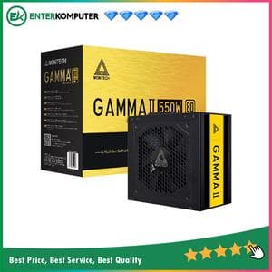 Montech Gamma II 550W 80+ Gold Flat Cables - foto 1