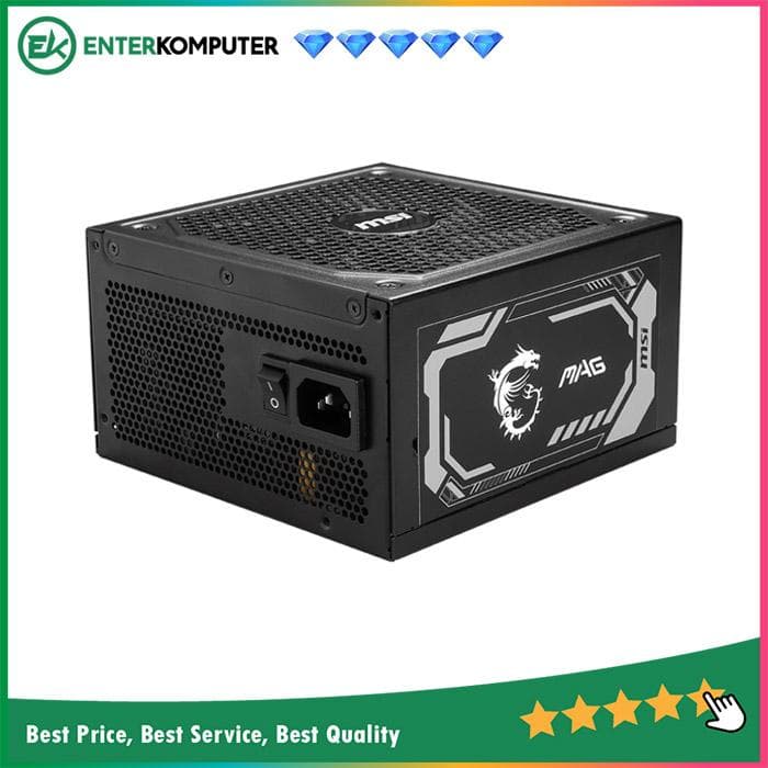 MSI MAG A1000GL PCIE5 1000W 80 Plus Gold Full Modular - foto 1