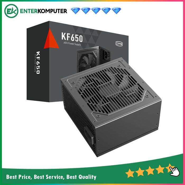 PCCooler PSU KF650 650W 80+ White Active PFC Flat Cables - foto 1