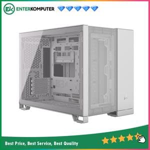 Corsair 2500D AIRFLOW Mid-Tower Dual Chamber Case - White - foto 1