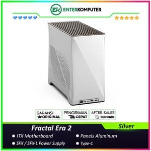 Fractal Era 2 Silver - Iconic Design SFF Case - foto 1