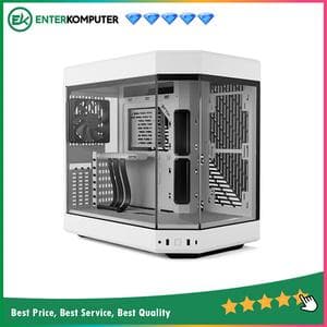Hyte Y60 Snow White - Modern Aesthetic Dual Chamber ATX Case - foto 1
