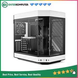 Hyte Y60 Panda - Modern Aesthetic Dual Chamber ATX Case - foto 1