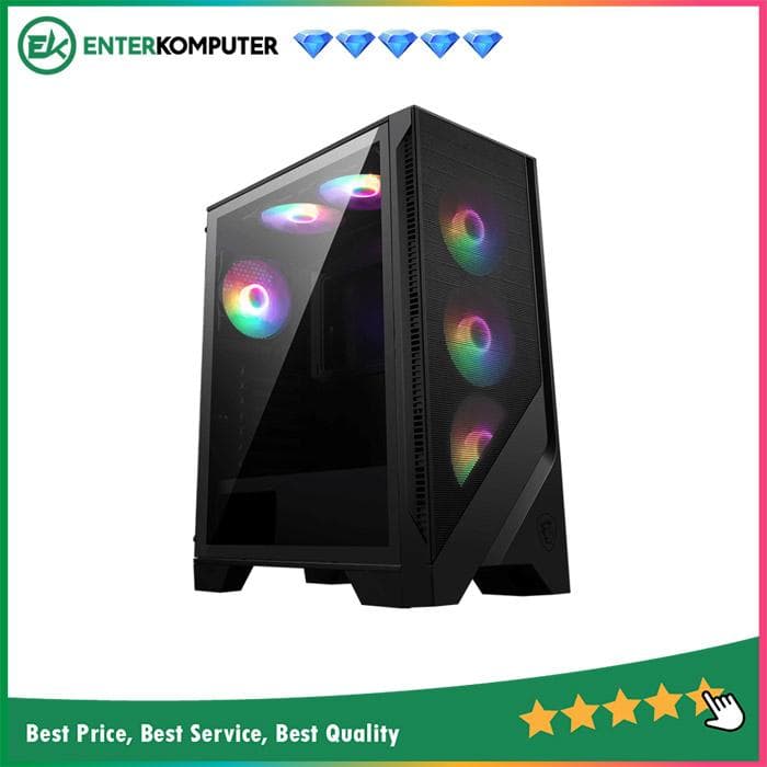 MSI MAG Forge 120A Airflow Gaming Case - foto 1