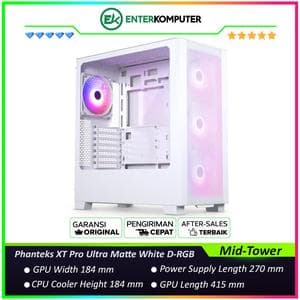 Phanteks XT Pro Ultra Matte White D-RGB Mid-Tower Case - foto 1