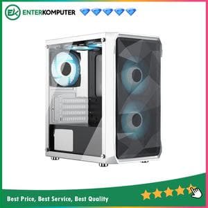 VenomRX PRAVA WHITE - Micro ATX Tempered Glass - foto 1