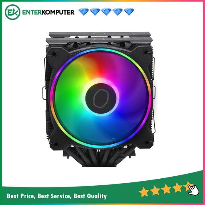 Cooler Master Hyper 622 Halo Black - ARGB Dual Tower HeatSink - foto 1