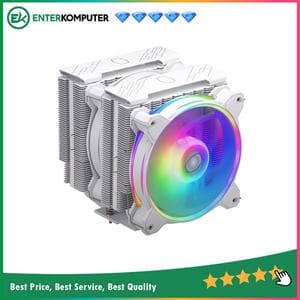 Cooler Master Hyper 622 Halo White - ARGB Dual Tower HeatSink - foto 1