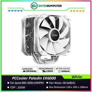 PCCooler Paladin EK6000 Dual Tower Cpu Cooler - White - foto 1