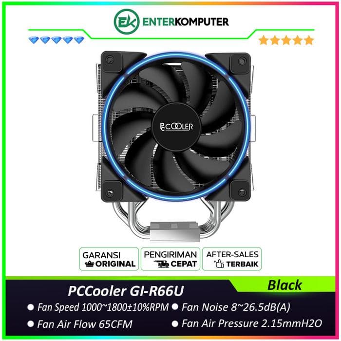PCCooler GI-R66U CPU Cooler - foto 1