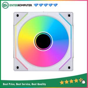LIAN LI UNI FAN SL-INFINITY 140 WHITE - 14CM ARGB FAN - Infinity Mirror ARGB Fan - foto 1