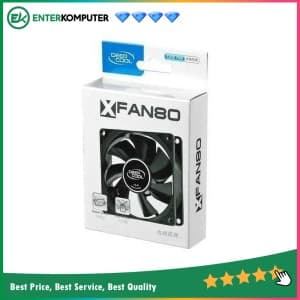 Deepcool XFAN 8CM Black (Hydro Bearing) - foto 1
