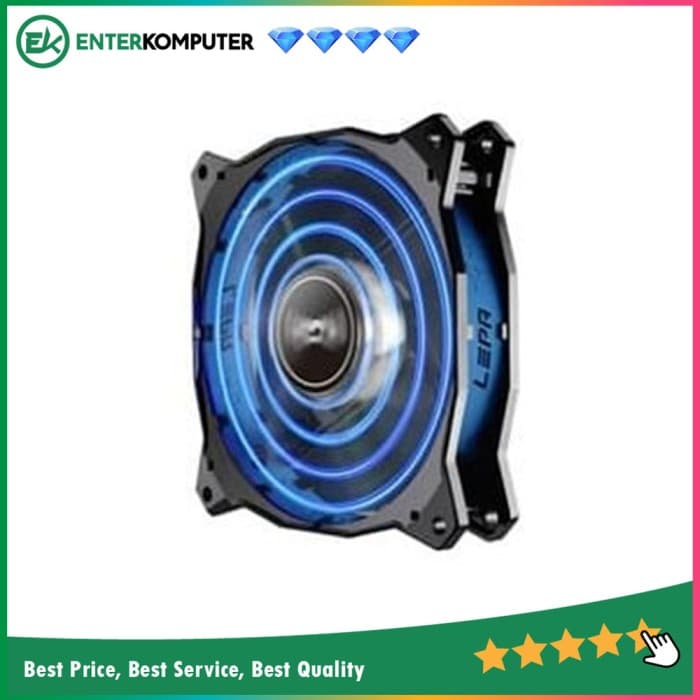 Enermax Lepa Chopper Advance - 12 CM Kaleidoscopic Lighting Effects Blue - LPCPA12P-BL - foto 1