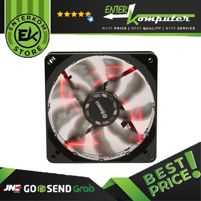 Enermax T.B Silence (Red Led) - UCTB12N- R - foto 1
