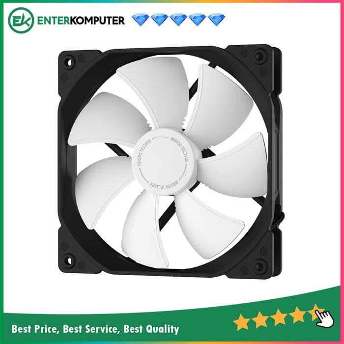 Fractal Dynamic X2 GP-14 PWM White Fan - foto 1