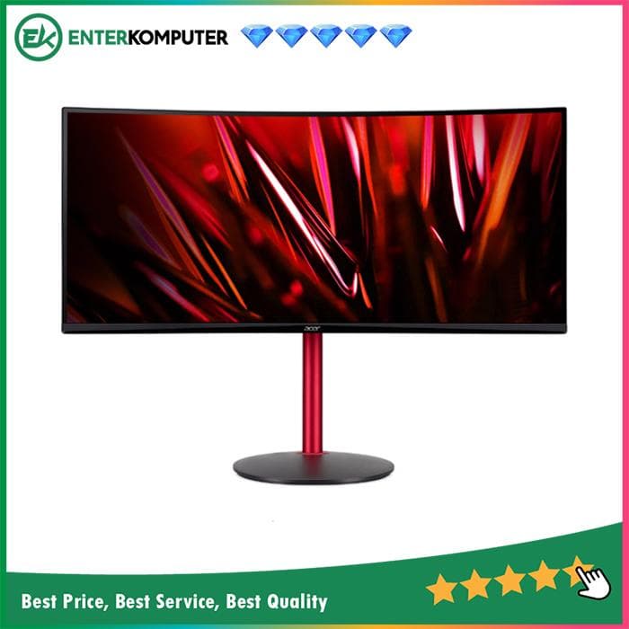 Acer 34 Nitro XZ342CU S3 UWQHD 180Hz Curved Gaming Monitor - foto 1