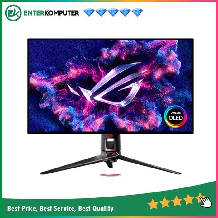 Asus ROG Swift OLED PG32UCDP 31.5 Dual Mode (4K 240Hz or FHD 480Hz) WOLED HDR10 Gaming Monitor - foto 1